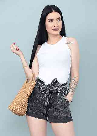 Майка жіноча рубчик Effy 42-44, Білий Київ