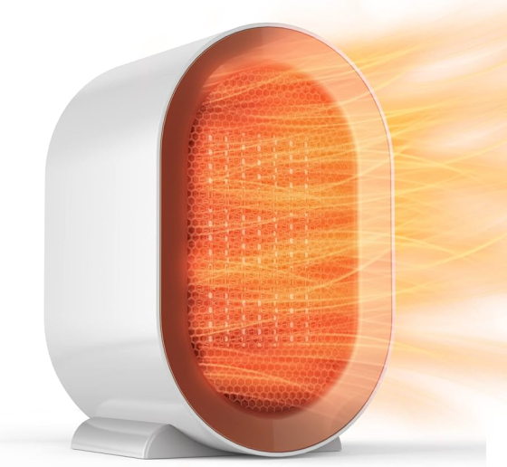 Портативний керамічний обігрівач 1200w 20870 Луцк