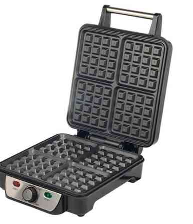 Вафельниця First FA-5305-3 чорний із сріблястим Харків