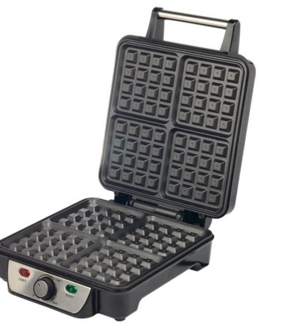 Вафельниця First FA-5305-3 чорний із сріблястим Харків - фото 3