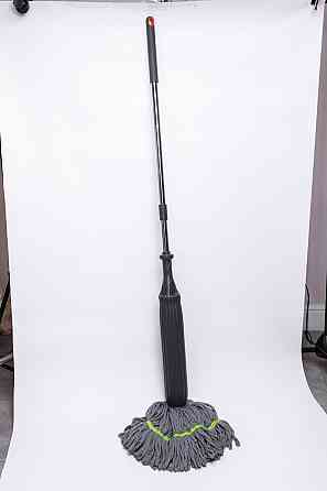 Швабра для миття підлоги універсальна швабра для прибирання кругла Синій HP-35015-44 Коломия