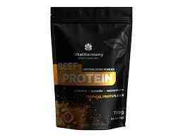 Яловичий протеїн - Тропічні фрукти, Beef Protein – Tropical Fruits VitalHarmony, 700 г Дніпро