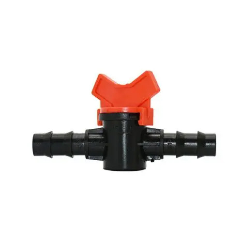 Кран соединительный для капельной трубки 16мм, пластик Вінниця - фото 2