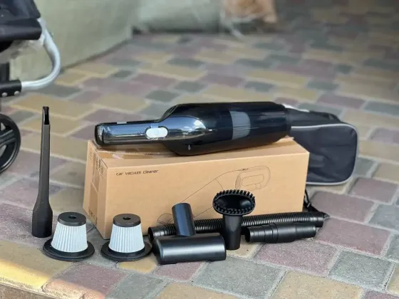 Автомобильный пылесос беспроводной аккумуляторный Vacuum cleaner set AND-66-20 Коломия