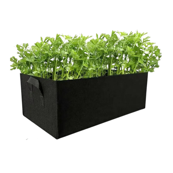 Вазон сумка для выращивания саженцев в саду,теплице ящик переносной для овощей,ягод,цветов, размер 60х30х20 см Каменец-Подольский