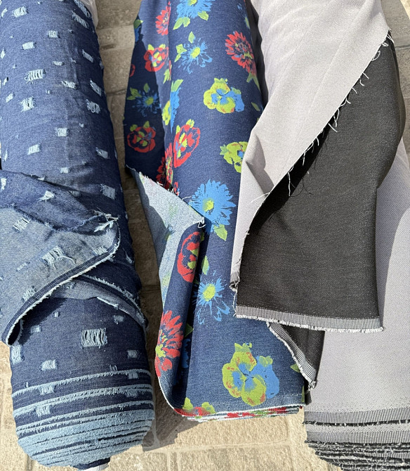 Ткань / опт / джинс  - от 3 м. Киев - изображение 1