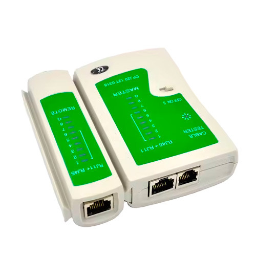 Тестер сети, телефонного кабеля, RJ45 RJ11 зеленый Винница - изображение 3
