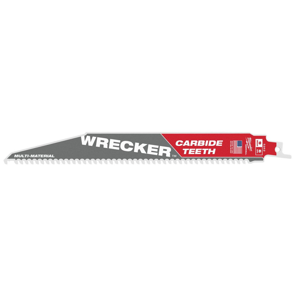 Полотно для шаб. пили WRECKER CARBIDE MILWAUKEE, 230мм/ крок зуба 4,2мм, (заміна на 48475242) Одеса - фото 1