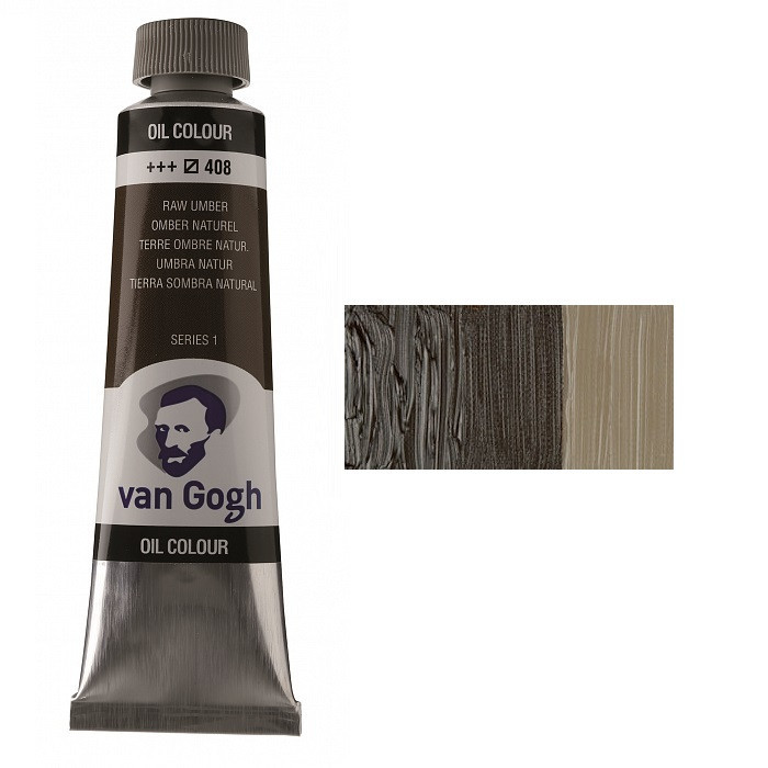 Фарба олійна VAN GOGH (408) Умбра натуральна 40 мл Royal Talens Київ - фото 1