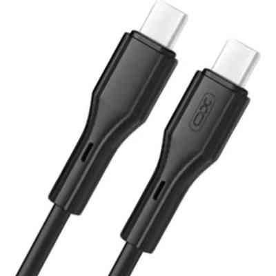 Дата кабель USB-C to USB-C 1.0m NB-Q231B 60W Black XO (NB-Q231B-BK) Винница