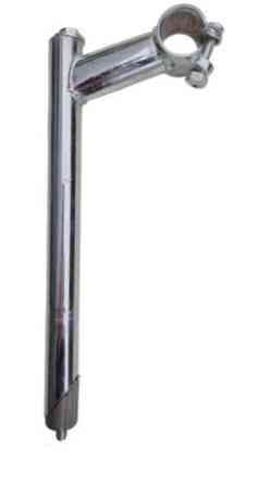 Вынос руля велосипеда   (под рулевую резьбовую) (22,2х25,4х90х250мм)   (серебро) Мукачево