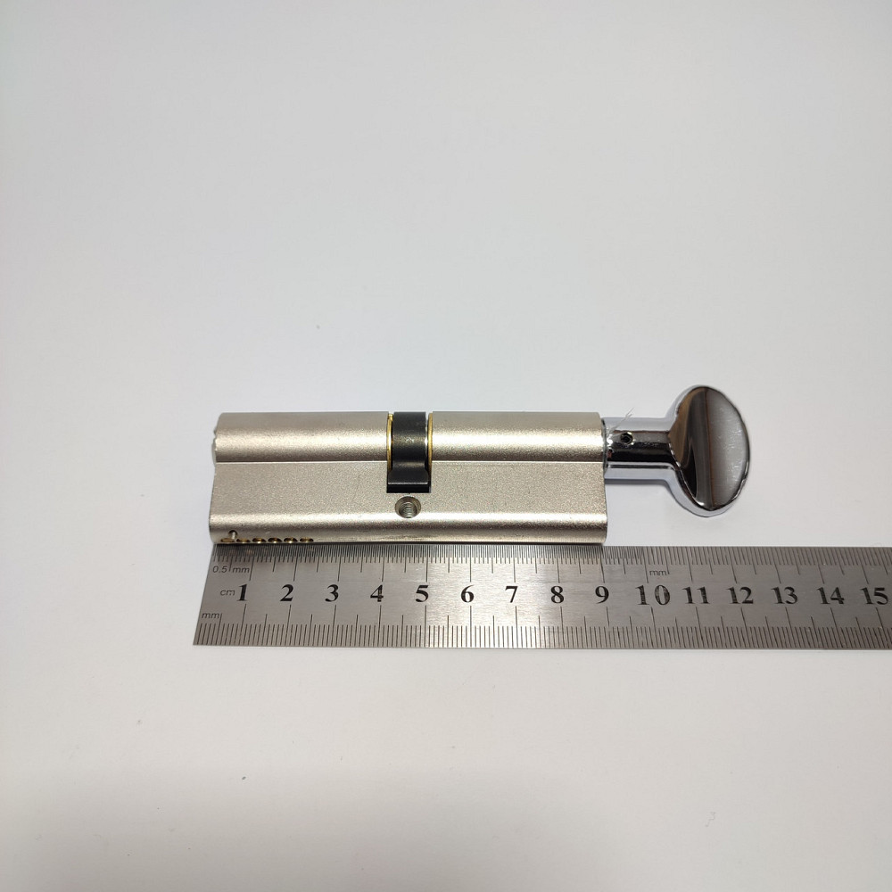 Цилиндр KALE СК-90 (45/45) латунь ручка Харьков - изображение 2