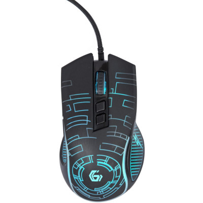 Мишка Gembird MUSG-RGB-01 USB Black (MUSG-RGB-01) Вінниця - фото 1