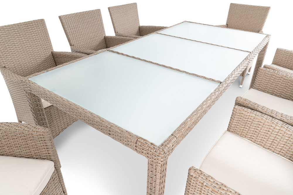 Садові меблі Di Volio VERONA 8+1 бежево-кремовий Киев - изображение 2