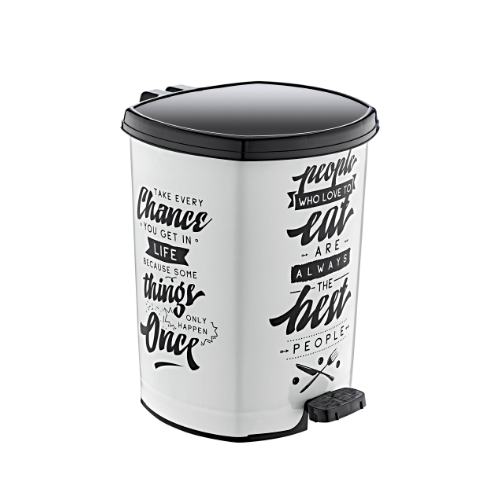 DECOR відро для сміття 11л (12) (x137 напис на білому) Житомир