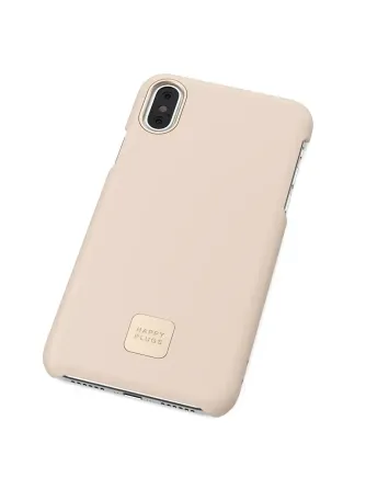 Чехол Happy Plugs для iPhone X и Айфона XS, пластиковый, удобный, тонкий и лёгкий, Case Nude Киев