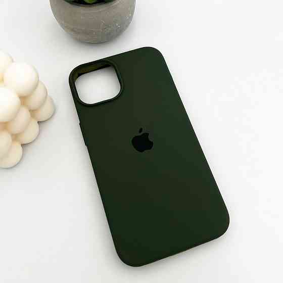 Чохол для смартфона Silicone Full Case AA Open Cam for Apple iPhone 15 40,Atrovirens Киев