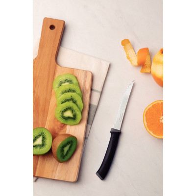 Набір ножів Tramontina Felice Black Steak Deep Serrate 127 мм 2 шт (23494/205) Вінниця - фото 3