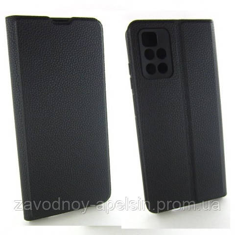 Чохол-книжка Xiaomi Redmi 10 Захист камери (чорний) Одеса - фото 1
