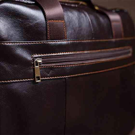 Сумка мужская под ноутбук Vintage 14750 Коричневая Киев