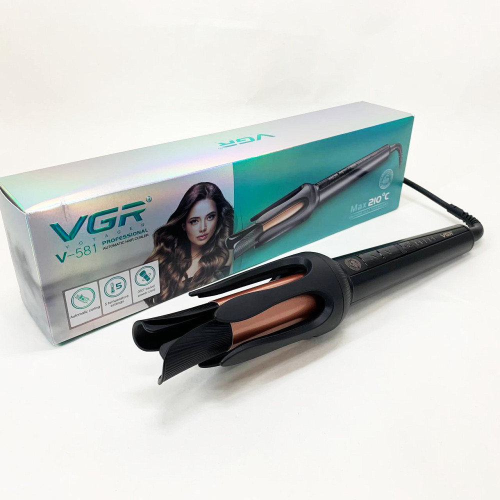 Плойка для волос хорошая VGR, Утюжок для завивки волос Современные щипцы завивки CU-65 Львов - изображение 9