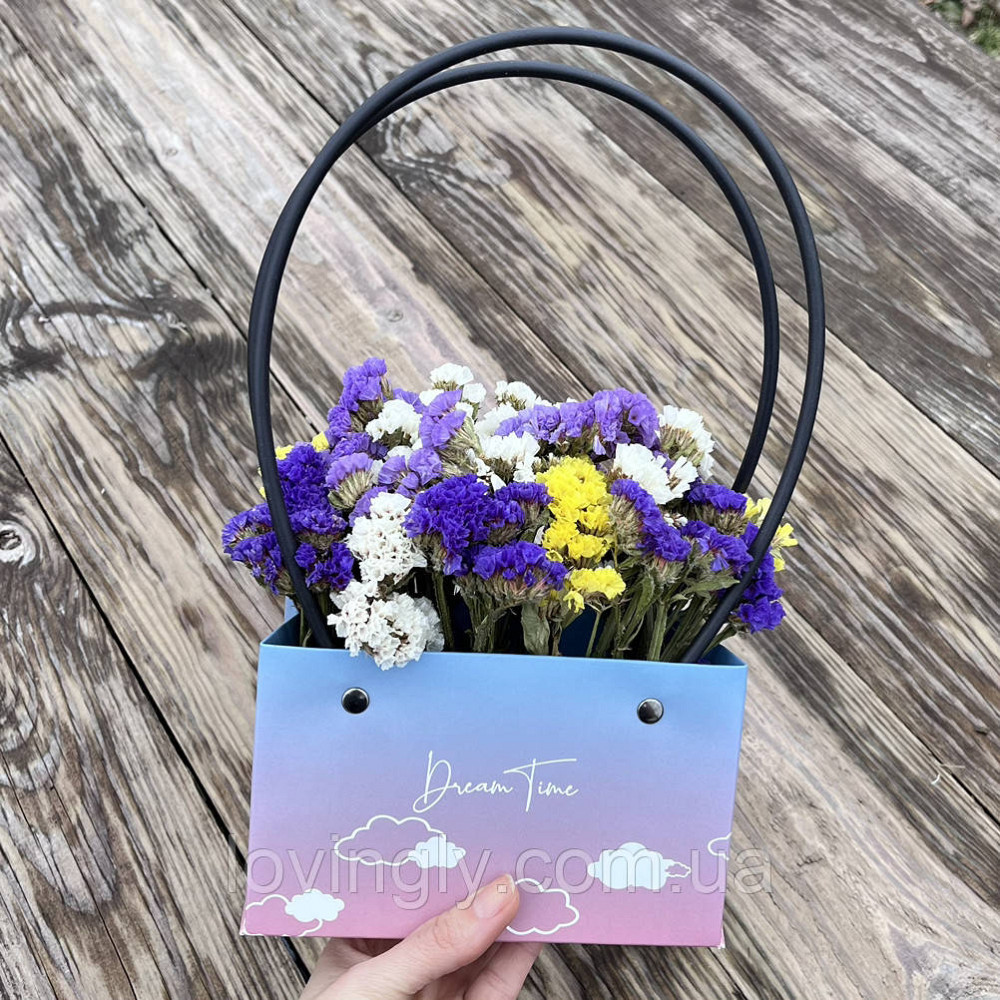 Буктик цветов для поздравления 