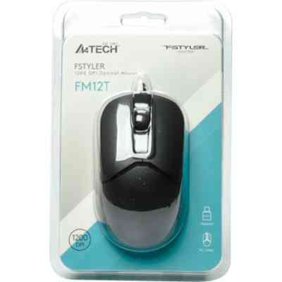 Мишка A4Tech FM12T USB Black (4711421990202) Вінниця