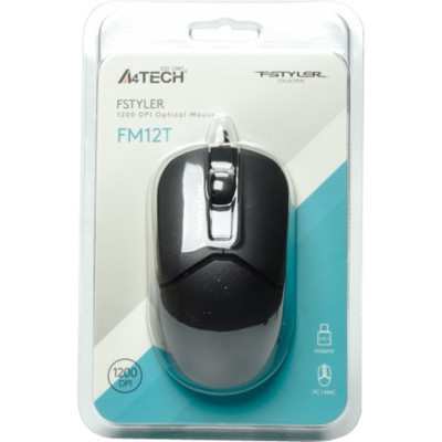 Мышка A4Tech FM12T USB Black (4711421990202) Винница - изображение 3