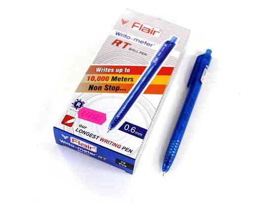 Ручка кульк. автомат Flaіr 1311 BL Wrіto- meter RT (10км ) синя, 73744 ТМ WRITOMETER Київ