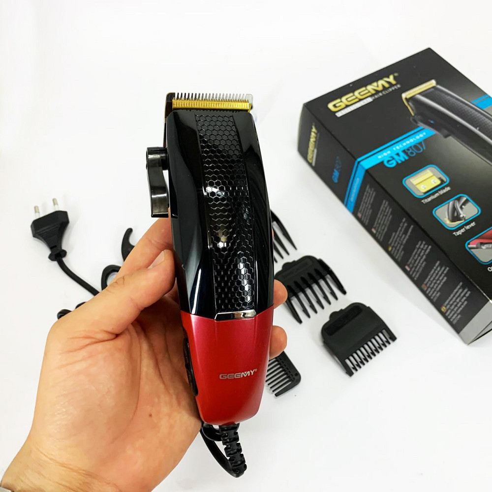 Машинка для стрижки посіченого волосся Gemei GM-807, Машинка для стрижки волосся з мотором EJ-88 Львів - фото 4