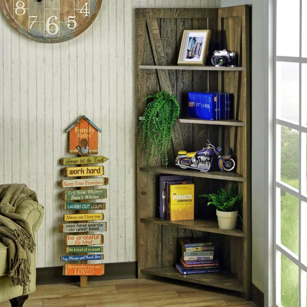 Стеллаж угловой 