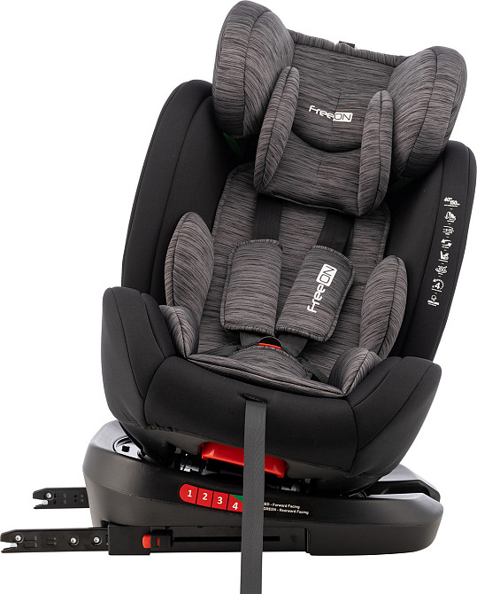 Автокресло FreeON Sierra, i-Size 40-150 см, black-grey Киев - изображение 20