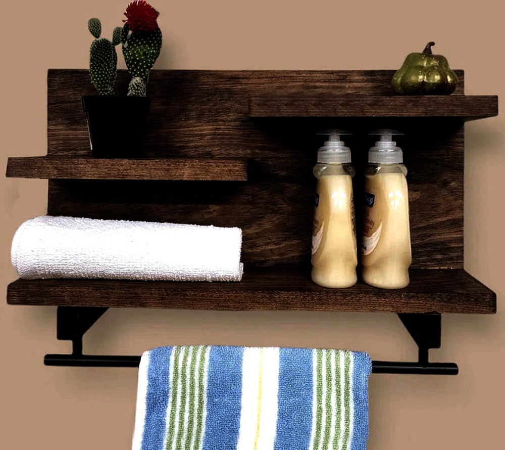 Полиця для ванної "Гримен" капучино Миколаїв - фото 1