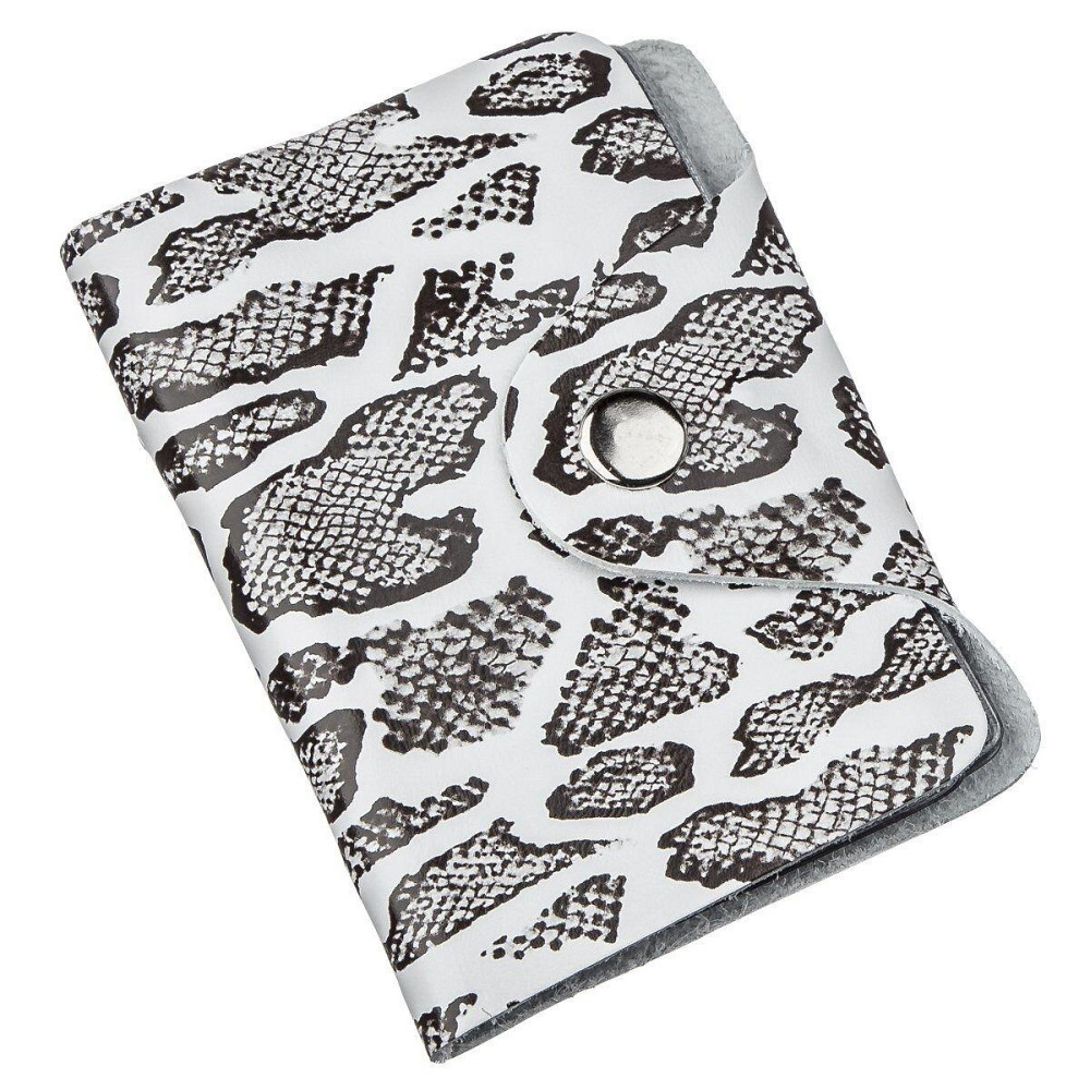 Визитница вертикальная под экзотику 19086 Shvigel Разноцветная Киев - изображение 1