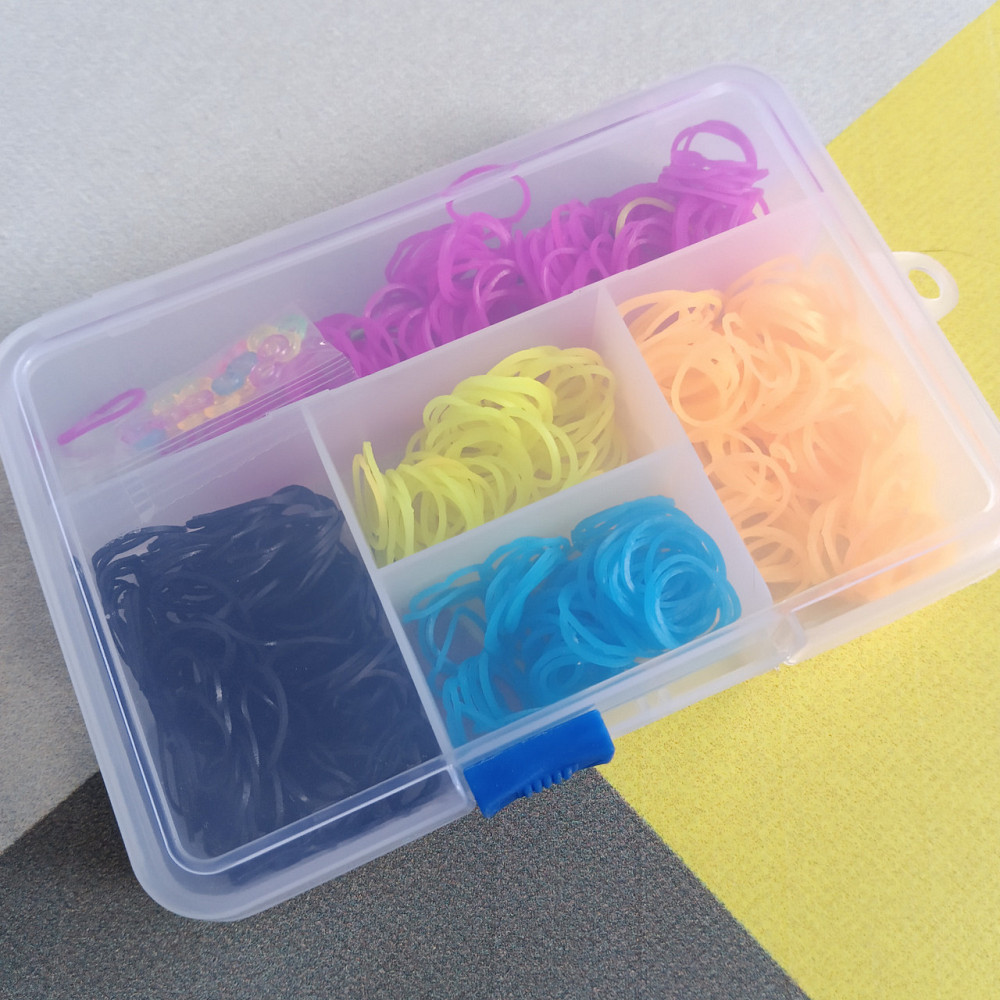 Набор резинок для плетения браслетов в чемодане. Киев - изображение 2