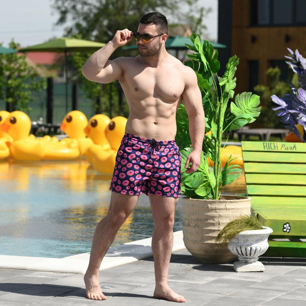 Плавательные шорты мужские Pobedov Pool day Ponchiki Киев - изображение 8