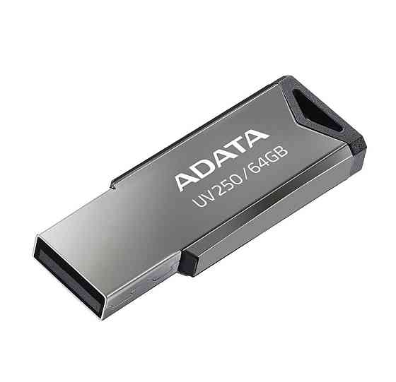 Флешка A-DATA USB 2.0 AUV 250 64Gb, колір чорний AUV250-64G-RBK Одеса