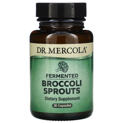 Трави Dr. Mercola Ферментовані паростки Брокколі, Fermented Broccoli Sprouts, (MCL-01776) Вінниця - фото 1