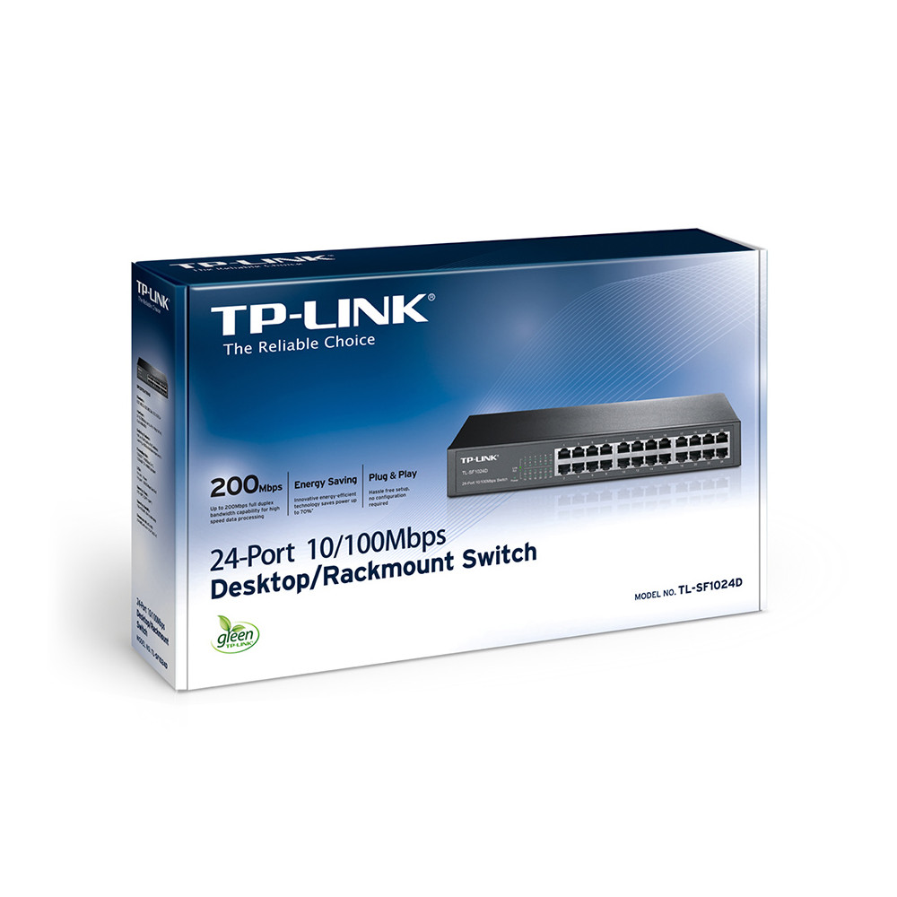Комутатор TP-Link TL-SF1024D 24-портовий некерований Київ - фото 3