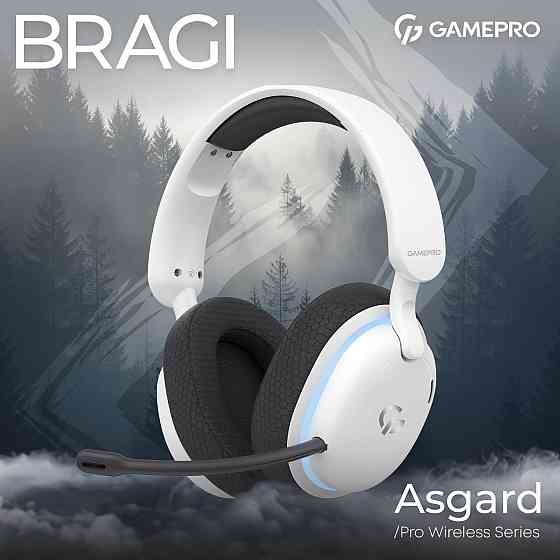 Гарнітура GamePro Asgard Bragi White (HSW250W) ( Білий ) Харьков