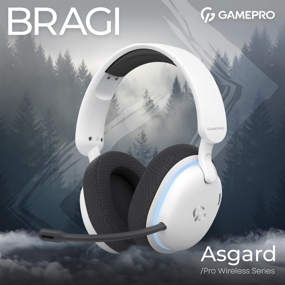 Гарнітура GamePro Asgard Bragi White (HSW250W) ( Білий ) Харків - фото 5