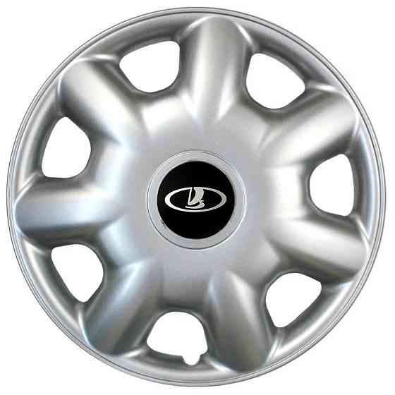 Автомобильные модельные колпаки R14 Lada 218 4шт, SJS, серебряные Киев