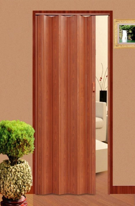 Двері гармошка глуха DiCi Doors  "Дуб натуральний"  820х2030х6мм  DiCi-6  №105 Дніпро - фото 1