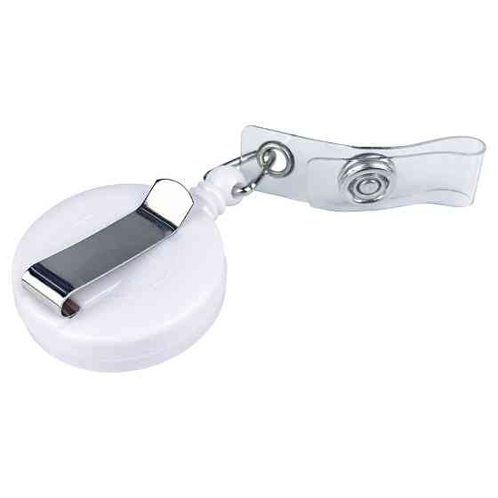 Брелок ретрактор SEVEN TBC-101 White Київ