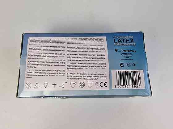 Гумові рукавички "Ambulance" Inter Globus 50 шт. (S) (1 пачка) Харків