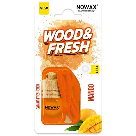 Ароматизатор повітря в блістері Nowax Wood&Fresh - Mango Львів