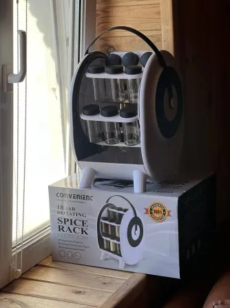 Контейнер для специй / Набор приправных банок 18 шт БЕЛАЯ AND 1-62 Коломия