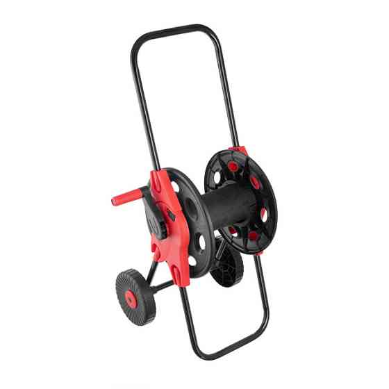 Котушка на колесах, для шланга 1/2" до 45 м, матеріали: PP, ABS, сталь INTERTOOL GE-3003 Київ