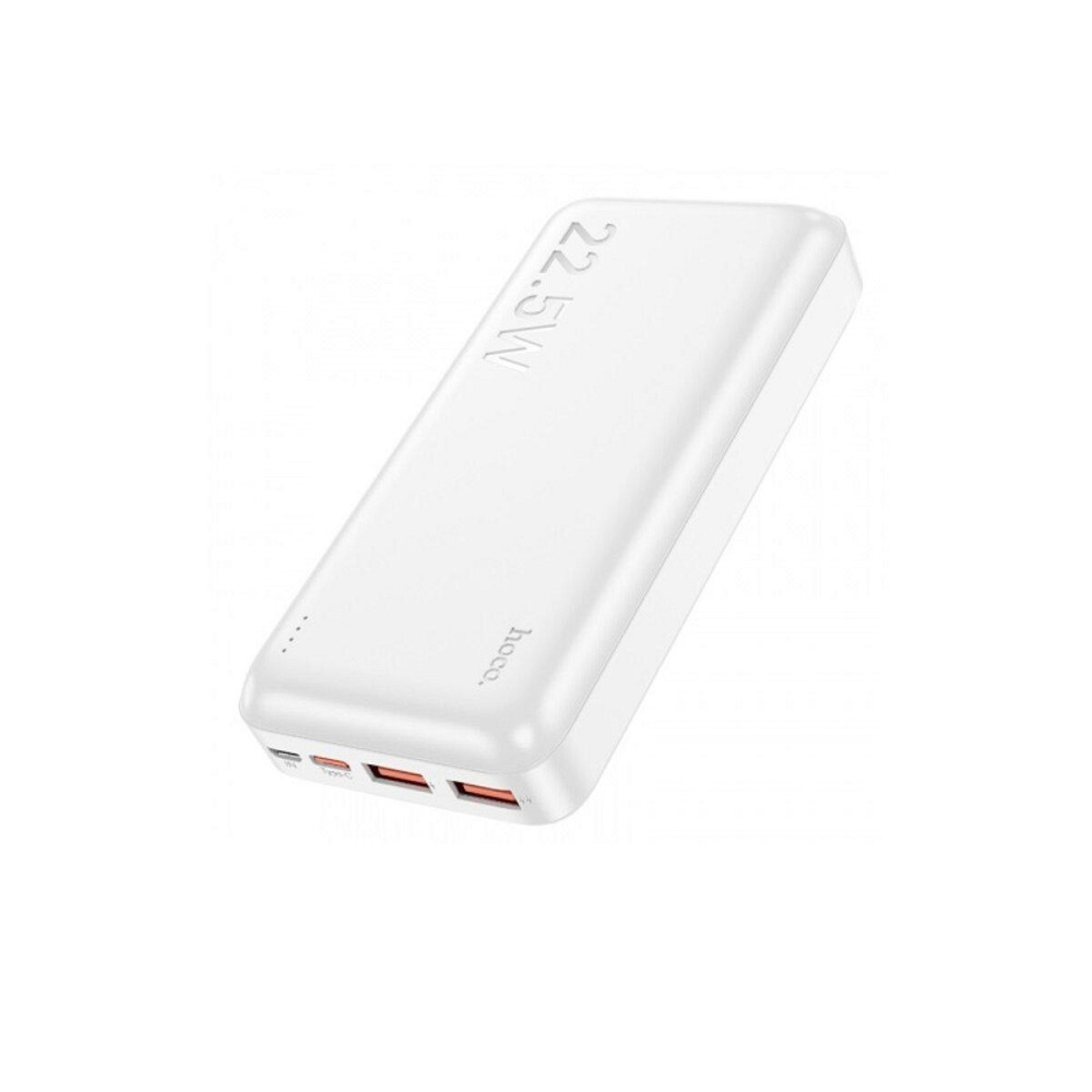 Павербанк 20000 mAh HOCO J101A Astute 22.5W швидка зарядка білий power bank повербанк Одеса - фото 2