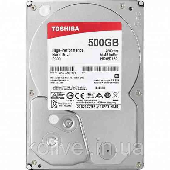 HDD 500Gb, 7200, Toshiba P300 Series, 64M, SATA III (HDWD105UZSVA) (HDWD105UZSVA#) Київ